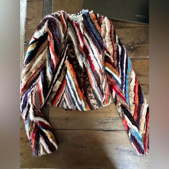 Alice AND OLIVIA FOX 🦊 MINK CHEVERON - Picture 4 of 11